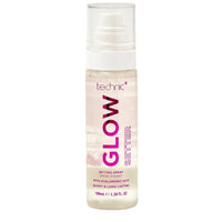 Technic Glow Setter setting spray bottle on a white background