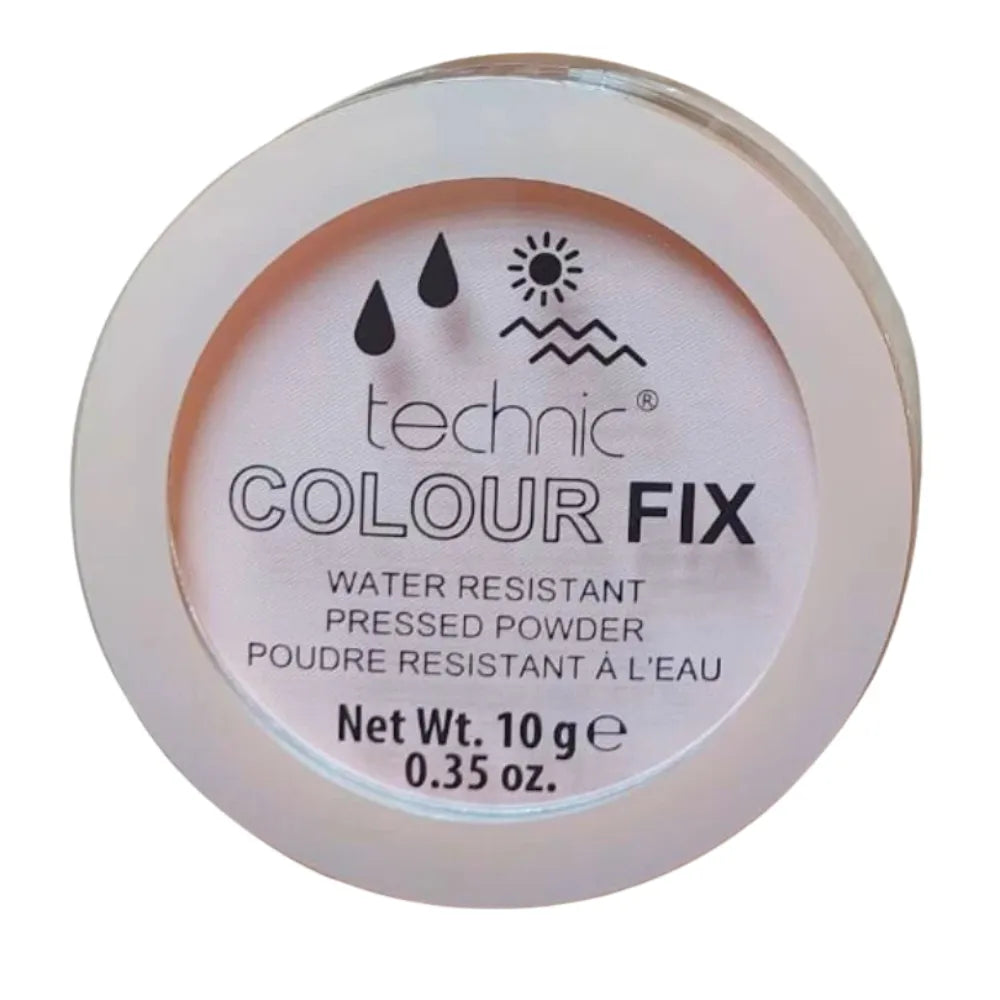 Technic Colour Fix Pressed Powder  Waterproof & Long-Lasting Matte Finish