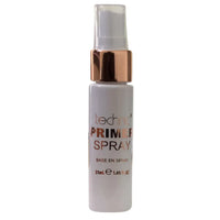 Technic Prime Spray bottle with rose gold cap on a white background