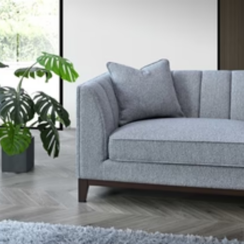 Aluxo Cooper 3 Seater Sofa in Dolphin Boucle