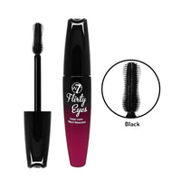W7 Flirty Eyes False Lash Effect Longwearing Volumizing Mascara 15ml - Black