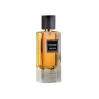 Perfume bottle labeled 'Winsome' on a white background