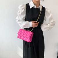 Small Square Bags Fashion Chain Crossbody Shoulder Bag