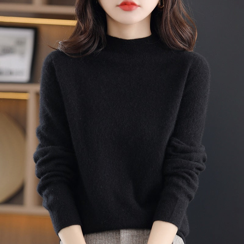 Fashion Women's Mock Neck Sweater