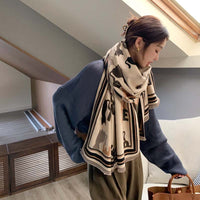 Women's Dual-use Thickened Spring Autumn Outerwear Cloak