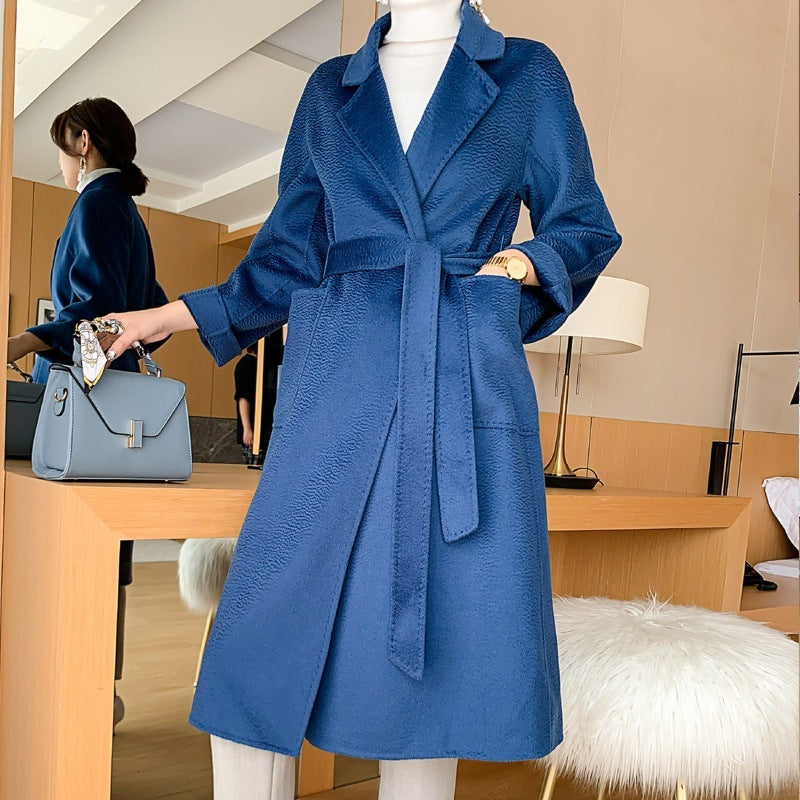 Double-faced Cashmere Coat Women's Blazer Jacket