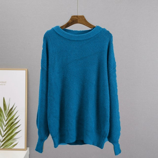 Warm Ladies  Sweater Women Knitwear Knitted Sweaters