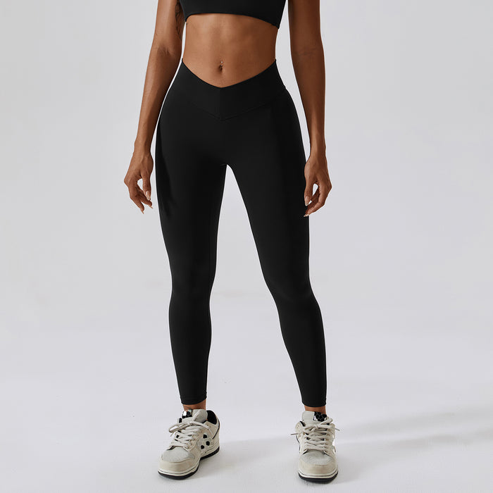 Belly Contracting Cycling Running Fitness Pants For Women