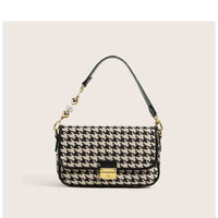 Fashion Ins Houndstooth Pattern Shoulder Bag