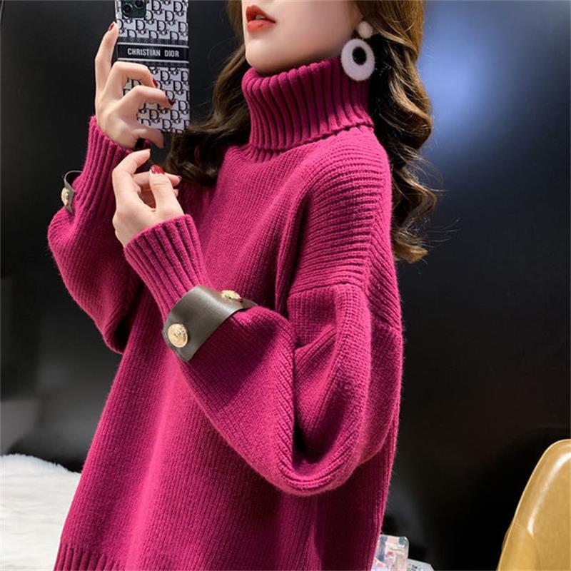 Thicken Loose Warm Knit Sweater Looks Thin