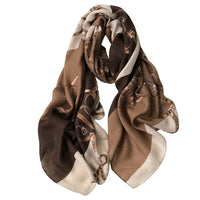 Fashion Women's Long Versatile Scarf Shawl Dual-use