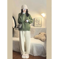 Pullover Loose And Lazy Style Thickened Winter Wear Women's Sweater