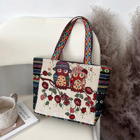 Ethnic Embroidery Handbag Literary Simplicity