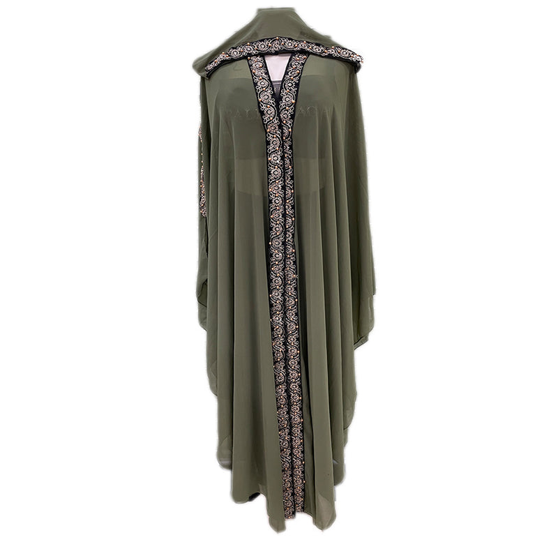 Women's Fashion Romantic Classical And Ethnic Style Loose Shawl Coat