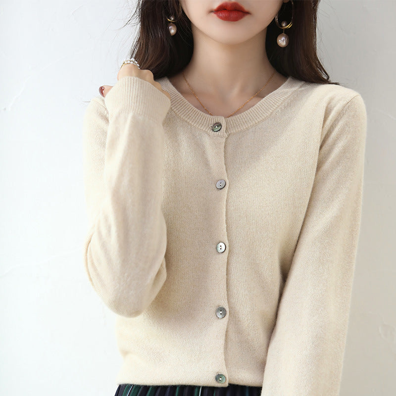 Women's Cardigan Sweater Coat Short Knitwear