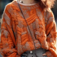 Top Loose Temperament Sweater Lazy Fall And Winter Outer Wear