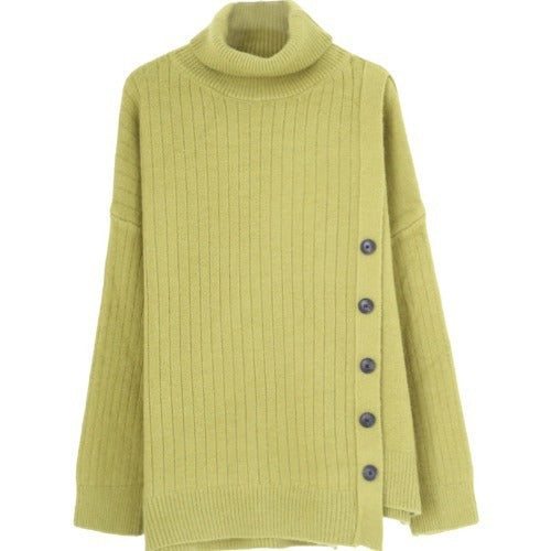 Women's Loose And Fashionable Mid-length Sweater