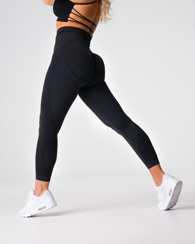Female Skinny Hip Raise Seamless Workout Ankle Length Pants