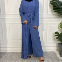 Fashionable Pleated Wide-leg Jumpsuit