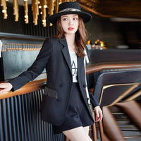 Ins Style Special-interest Design Fashionable Sweet Double Breasted Coat