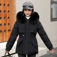 Temperament Short Warm Padded Womens Jacket