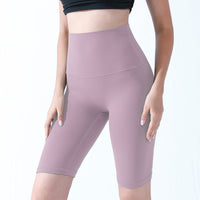 Leggings Women's Tight-fitting Yoga Clothes Barbie Riding Sports Five-point Pants