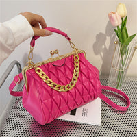 Textured Pleated New Fashionable Shoulder Messenger Bag For Women