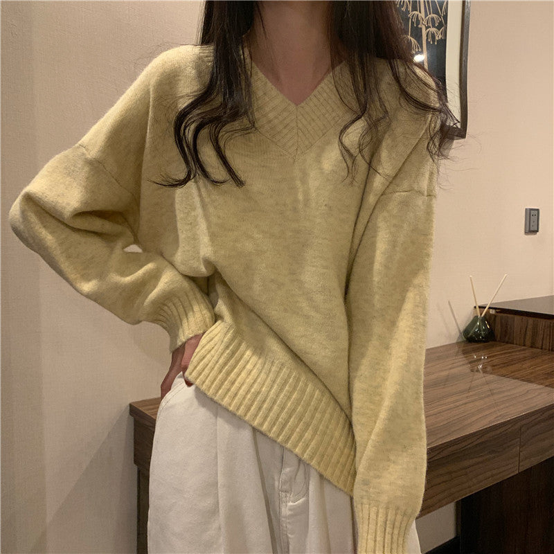 Women's Fashionable All-match Bottoming Sweater