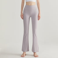 Micro La Yoga Pants With High Waist External Wear And Hip Lift