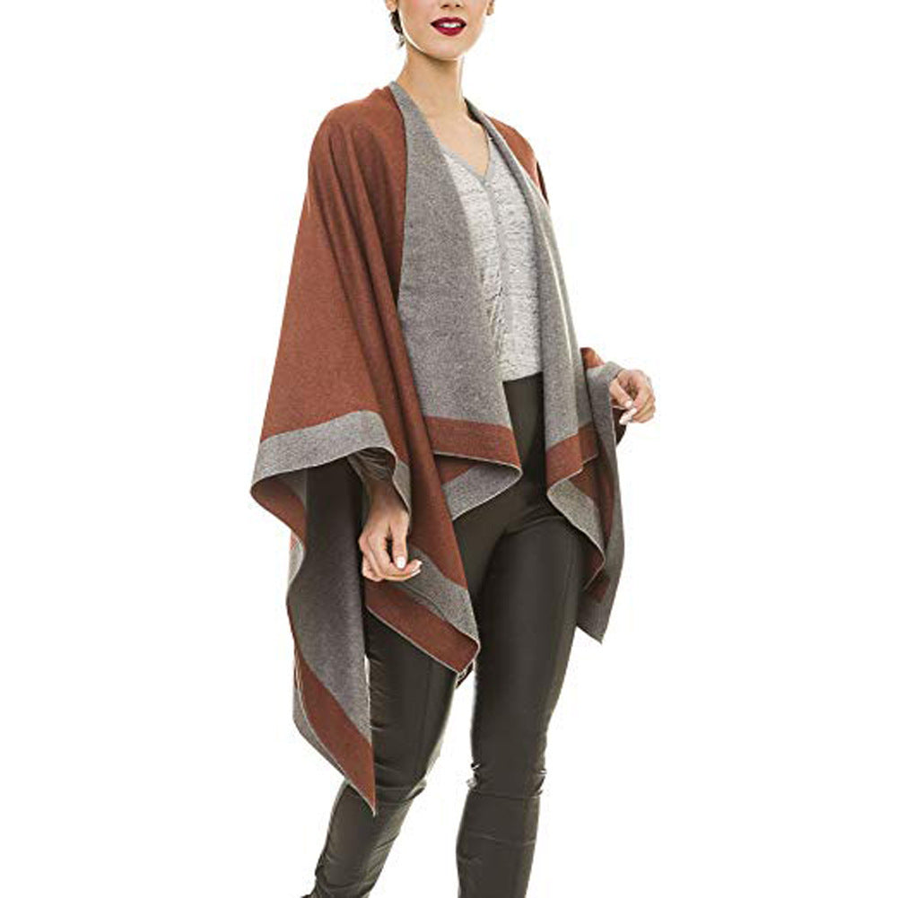 Imitation Cashmere Cape All-match Shawl