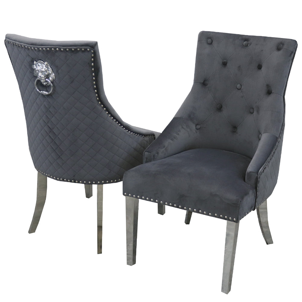 Bentley Chrome Dining Chair