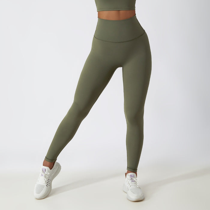 High Waist Hip Lift Fitness Pants Women's Tight Outdoor