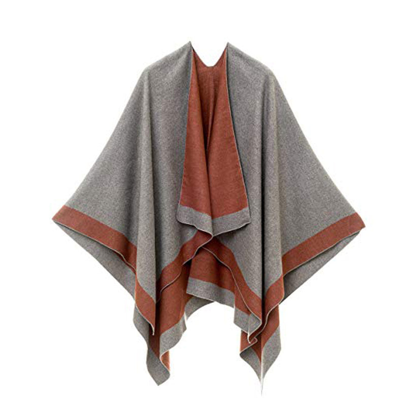 Imitation Cashmere Cape All-match Shawl