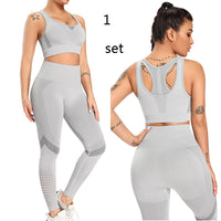 Quick-drying Breathable High-waist Mesh Tight Yoga Pants