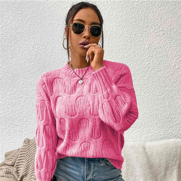 Women's Crew Neck Pullover Sweater