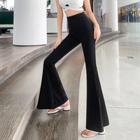 Black Suit Thin Lengthened Casual Pants