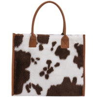 Korean Style Large-capacity Handbag Fashion Western Plush