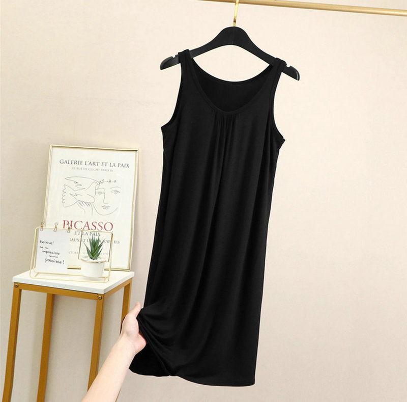 Women's Summer Thin Loose Modal Shift Dress