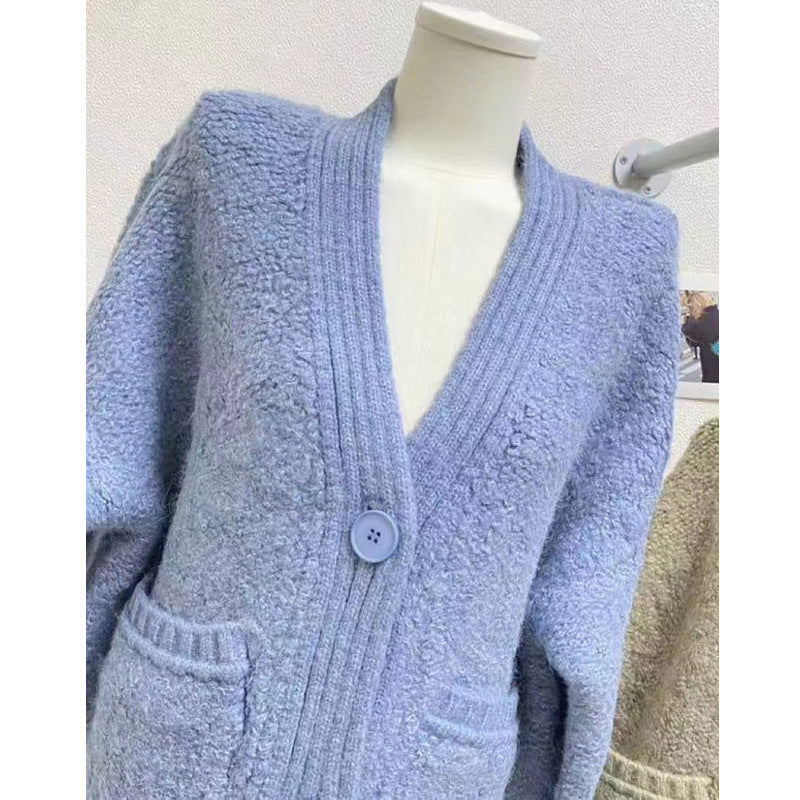 Fashionable Knitted Cardigan Sweater For Women