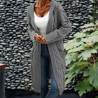 Idle Style Mid-length Cardigan Sweater