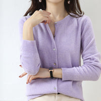 Women's Cardigan Sweater Coat Short Knitwear