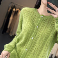 Slimming Cardigan Knitwear Loose Top Coat