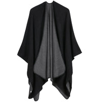 Double-sided Design Cashmere-like Outer Scarf