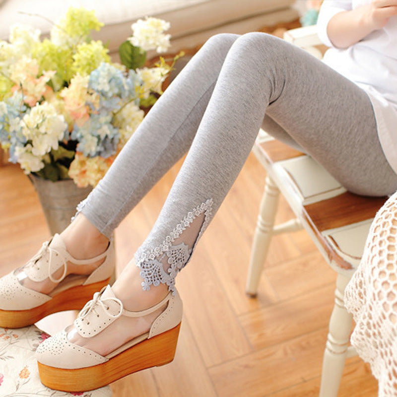 Fashion Ladies Crochet Lace Leggings