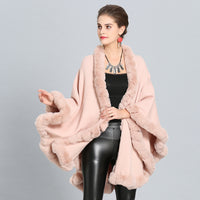 New Knitted Scarf Shawl Cape