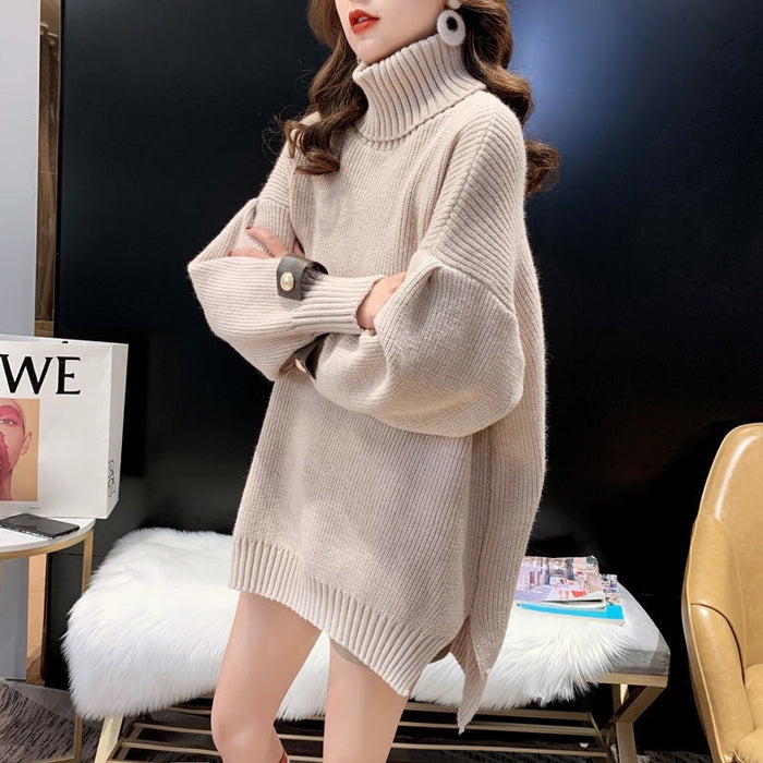 Thicken Loose Warm Knit Sweater Looks Thin