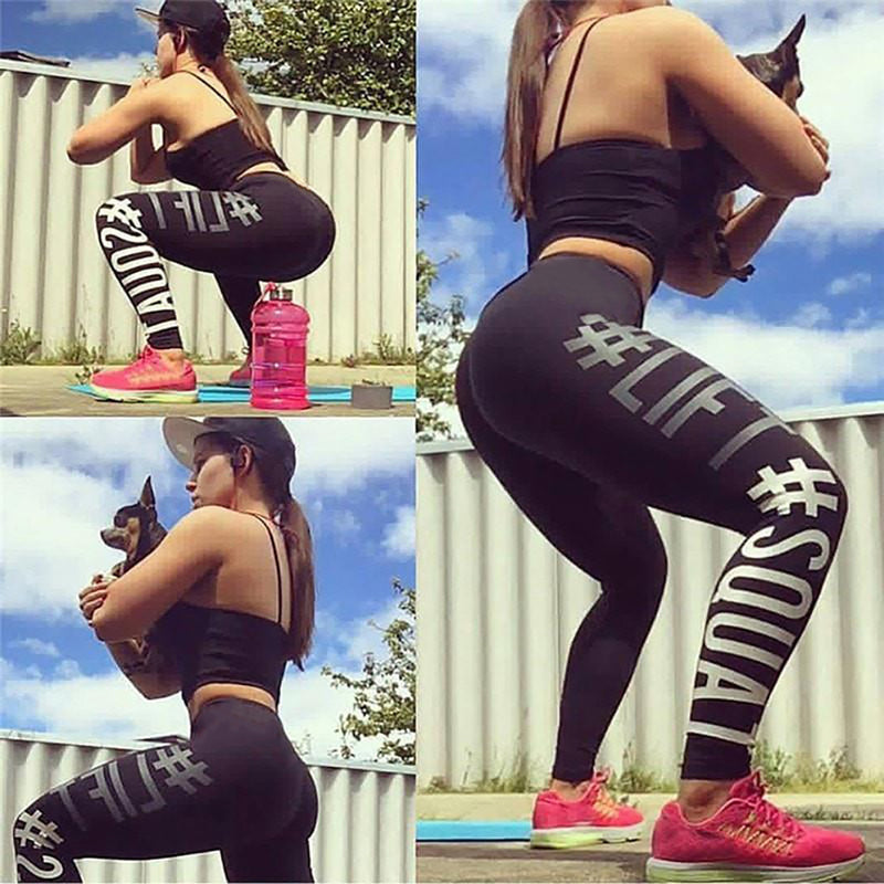 Ladies Fashion Breathable Sports Yoga Leggings