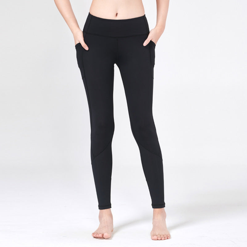 Pocket Ankle-length Pants Running Fitness Sports Yoga Pants