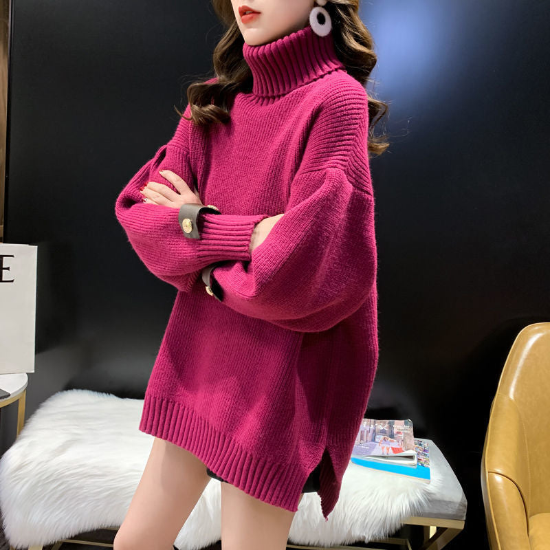 Thicken Loose Warm Knit Sweater Looks Thin