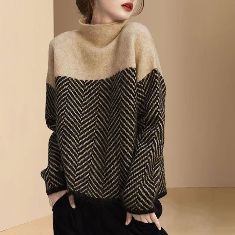 Thickened Turtleneck Bottoming Shirt Autumn And Winter Warm Sweater